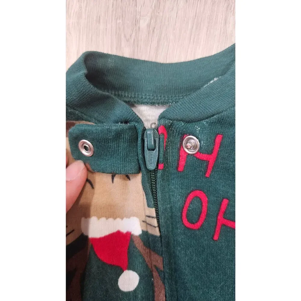 Carter's 3 Month Old Baby Clothes Pack of Three Onesies Christmas Bundle